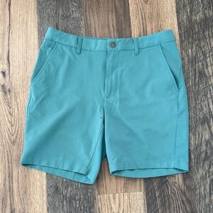 Bonobos Golf Teal Flat-Front Performance Shorts